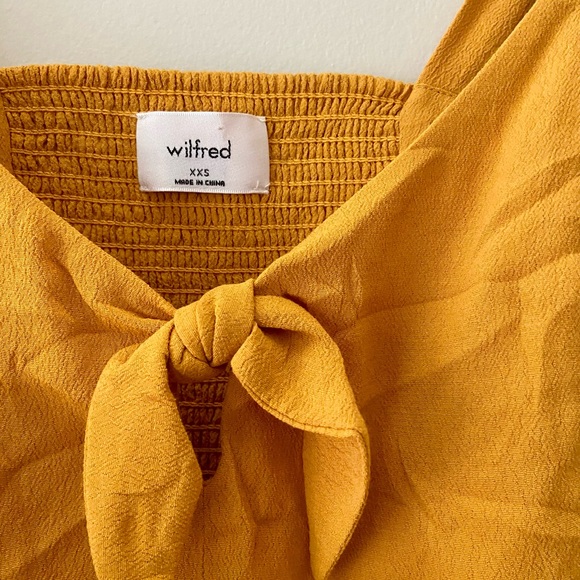 WILFRED GOLDEN FLOWER POPLIN TOP - Picture 2 of 5